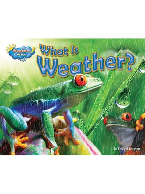 cover image of What Is Weather?